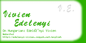 vivien edelenyi business card